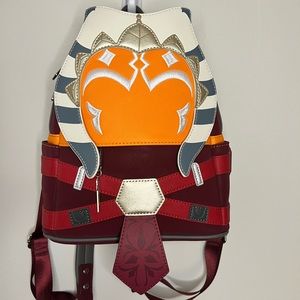 Loungefly Star Wars The Clone Wars Ashoka Tano Figural Mini Backpack